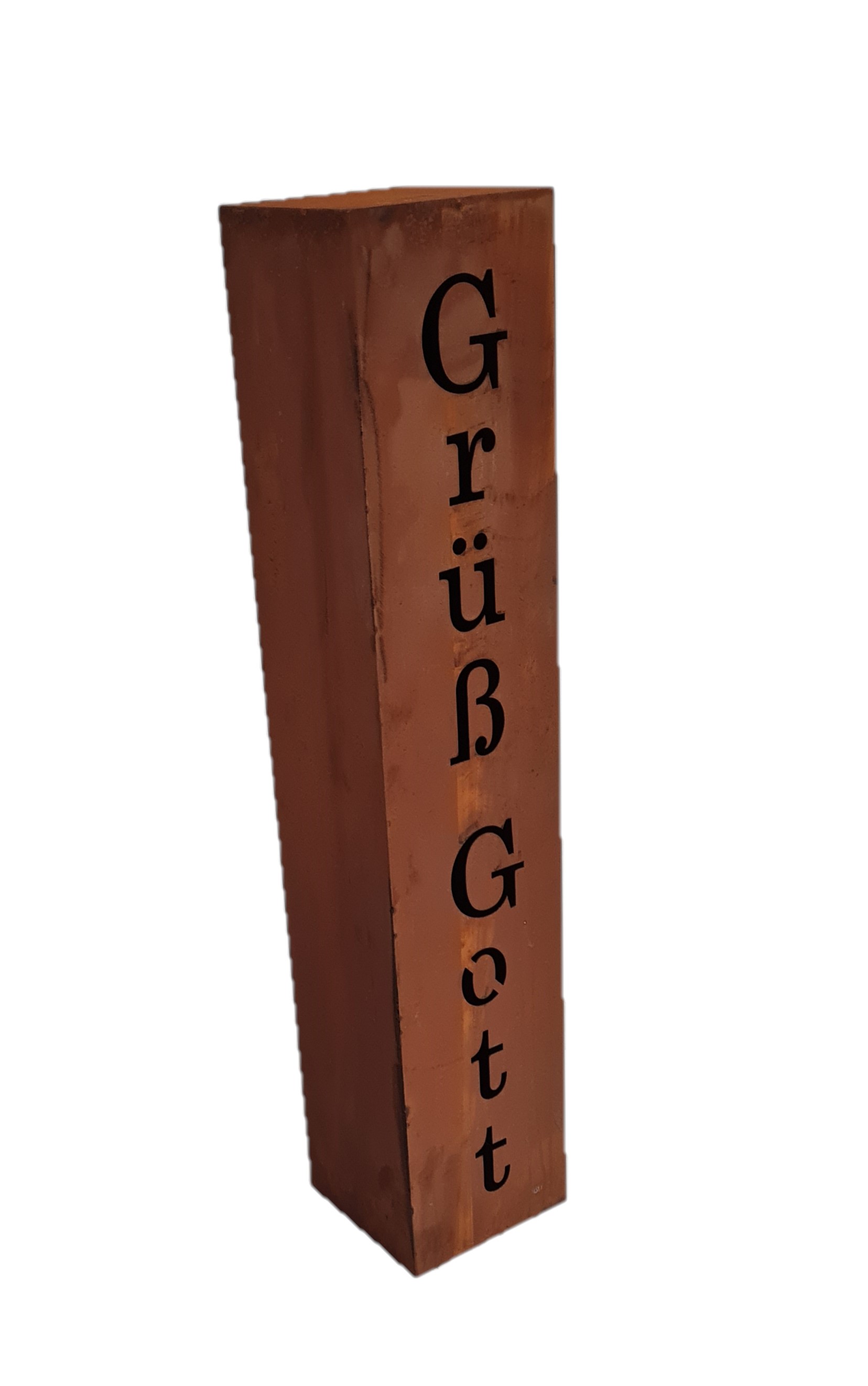 RS-Gruess-Gott-_ Rostsäule Grüß Gott