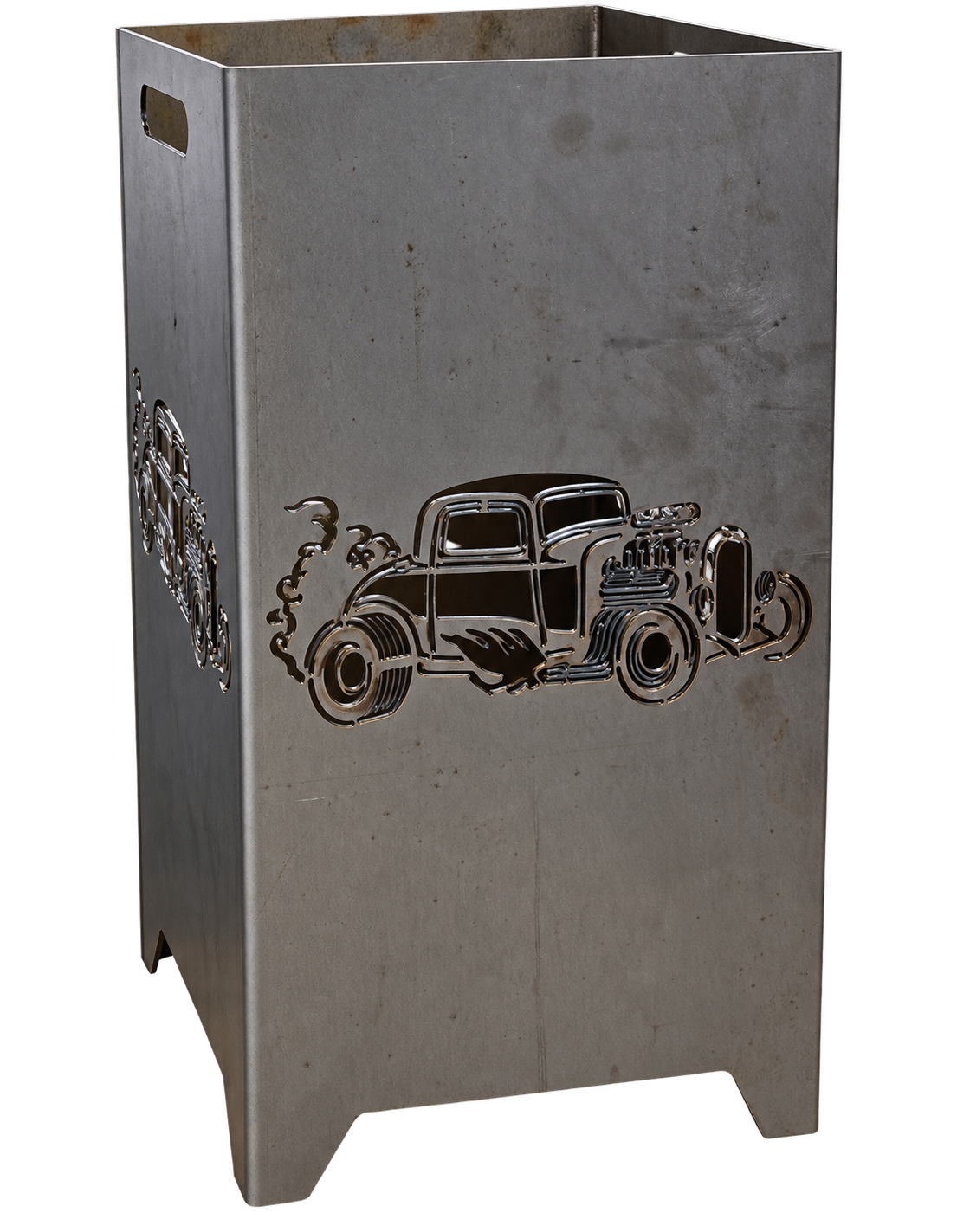 Feuerkorb „Hot Rod“ – Oldtimer & US-Car 75cm mit Griffmulden