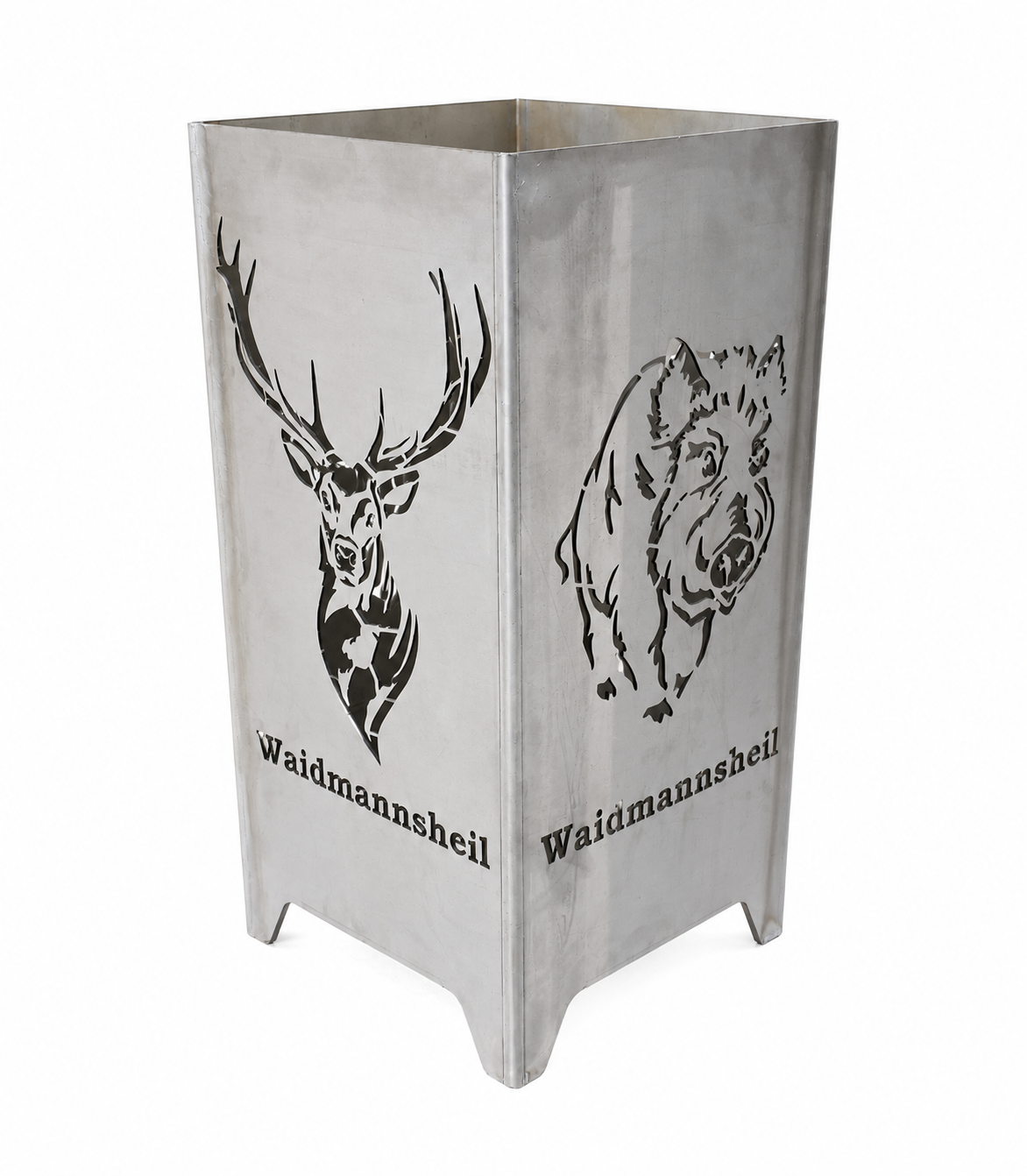 Feuerkorb Hirsch Wildschwein Waidmannsheil 75cm