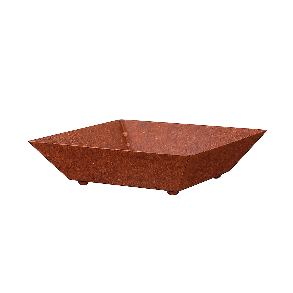 Edelrost Schale 30x30cm klein Edelrost Schale 30x30cm klein