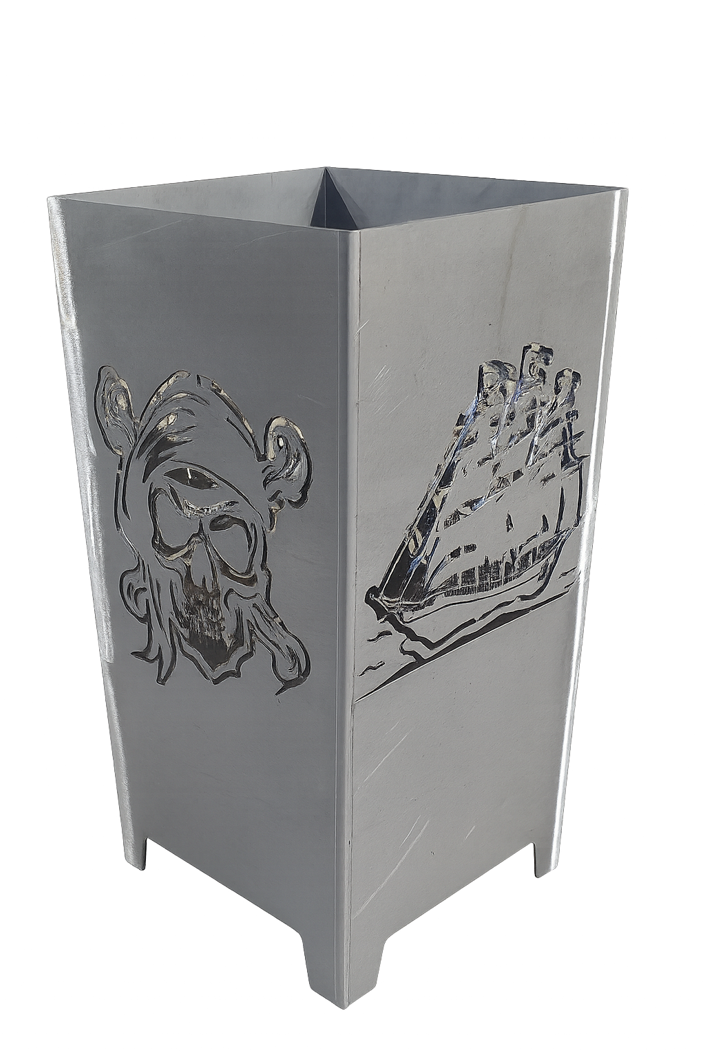 Feuerkorb Pirat Piratenschiff 75cm