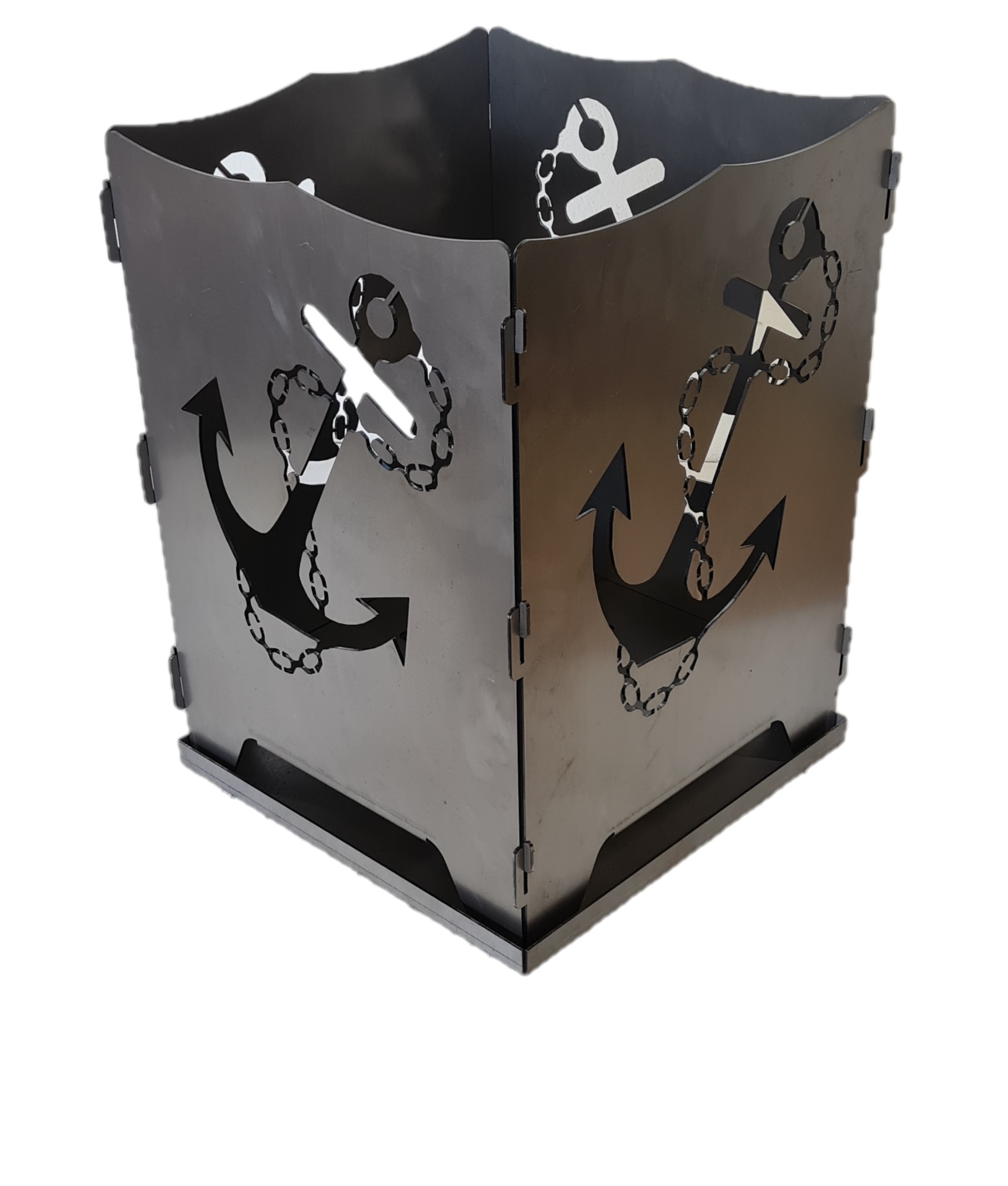 FK-Anker-Anker_ Feuerkorb Anker steckbar mit verschieden Motiven 50cm