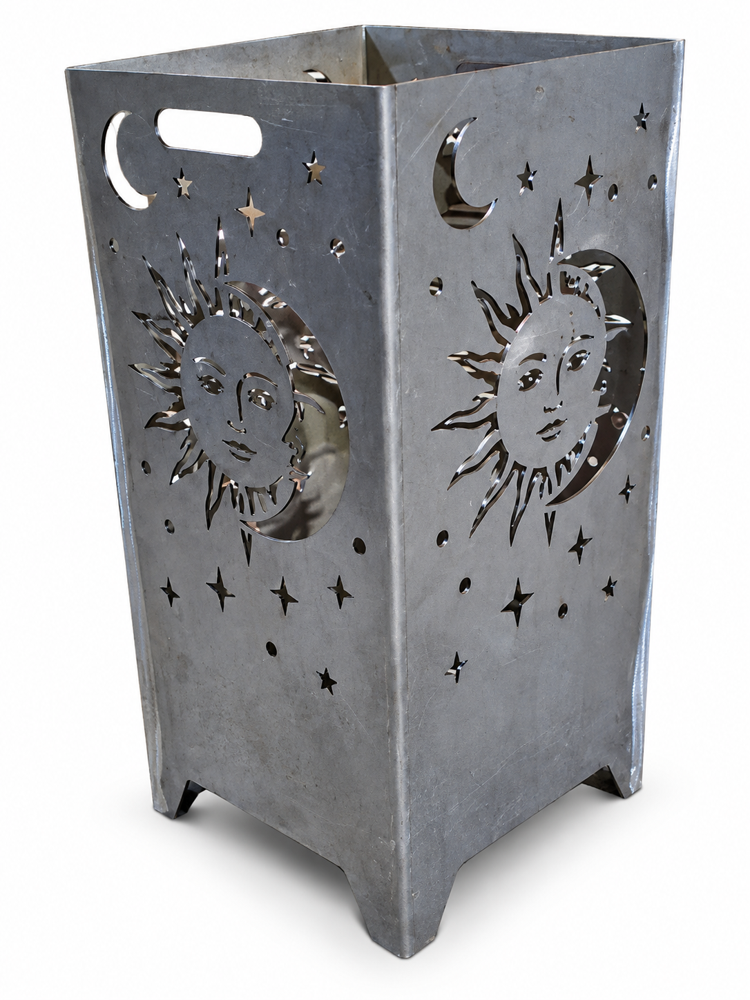 Feuerkorb Sonne Mond 75cm mit Griffmulden
