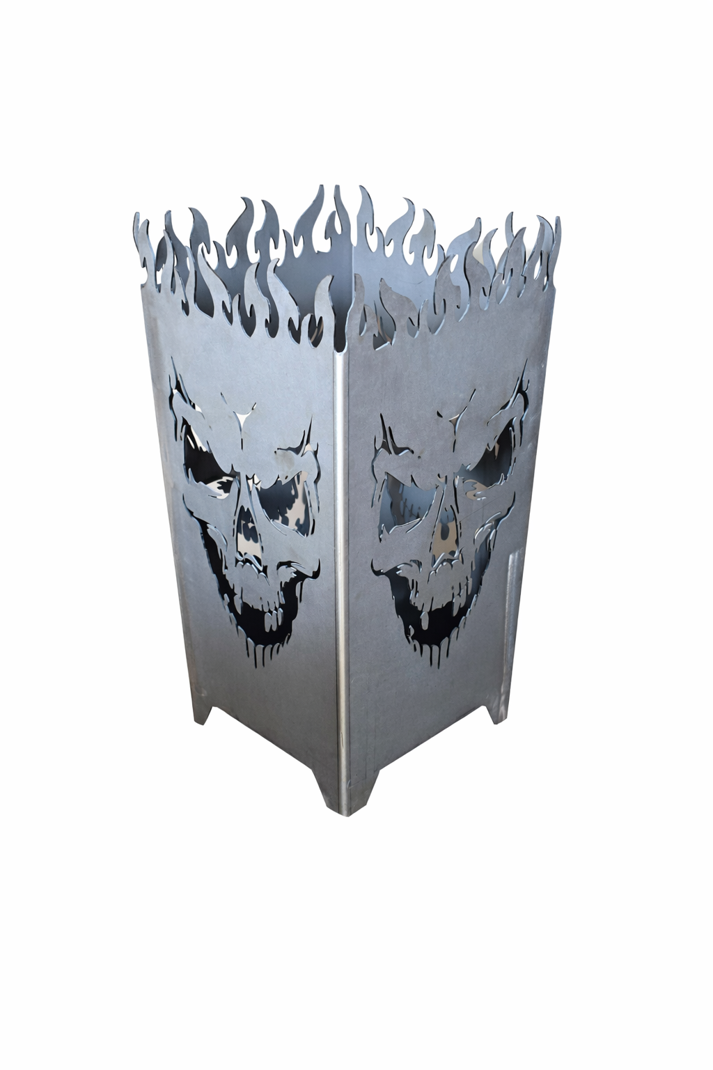 Feuerkorb Totenkopf Skull Flammendesign 75cm