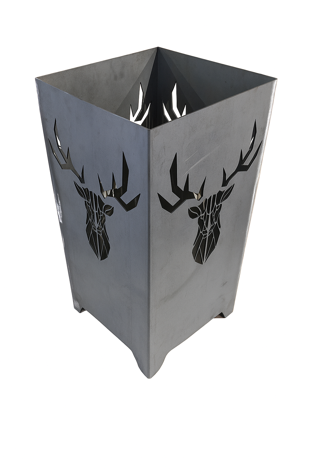 Feuerkorb Hirschkopf abstrakt 75cm