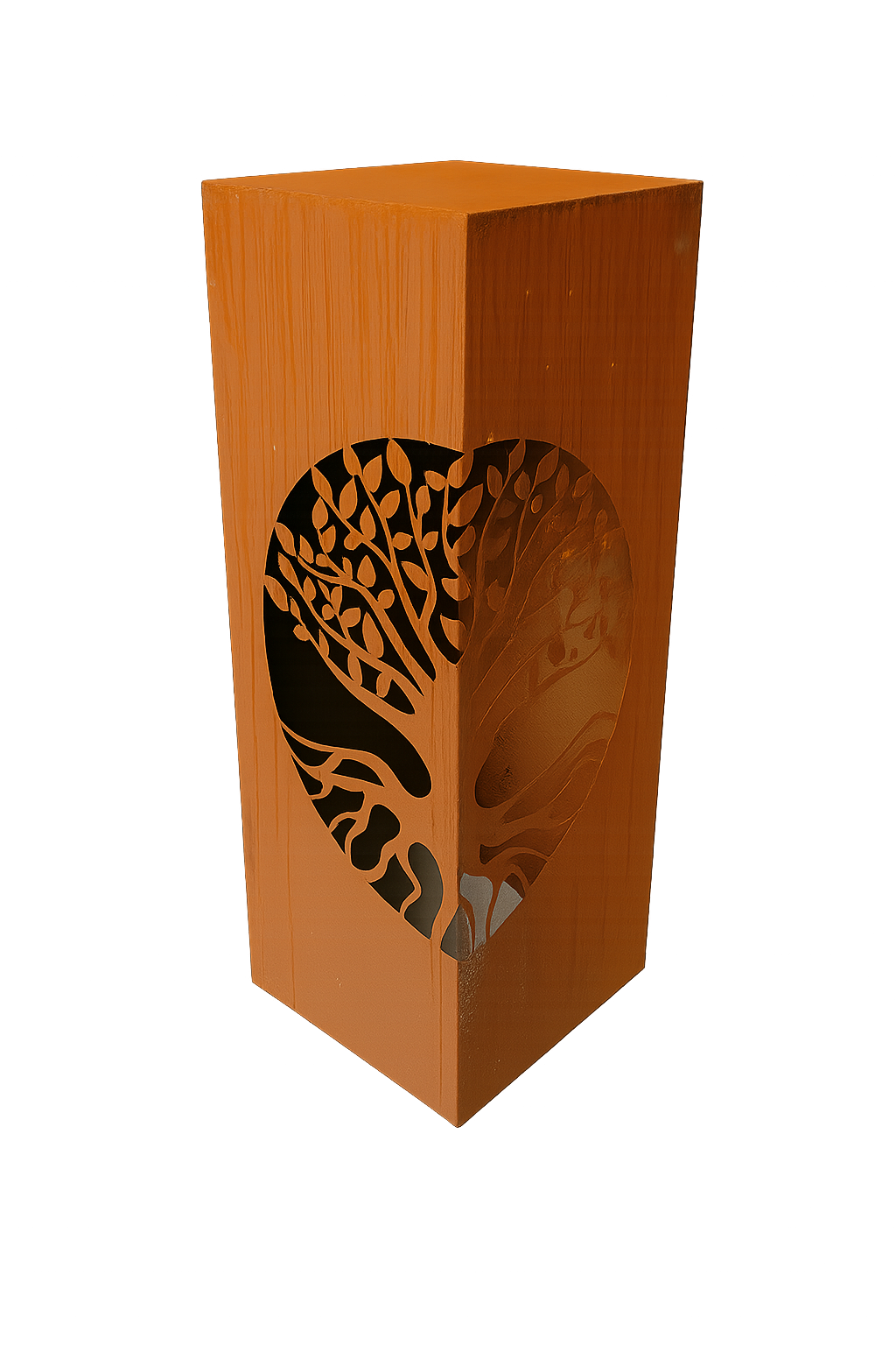 Edelrost Säule Lebensbaum 85cm