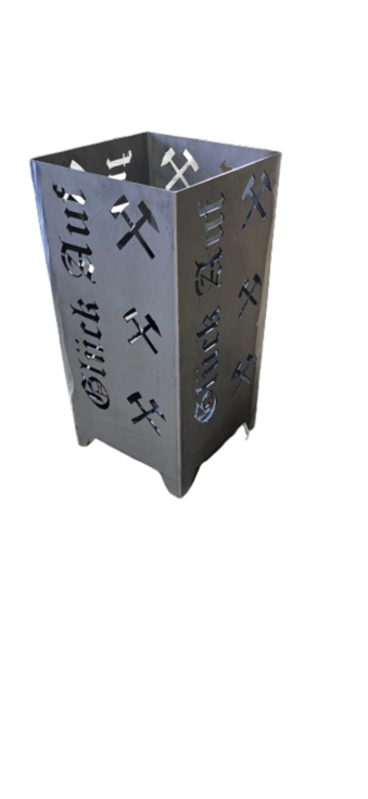 Feuerkorb Glück Auf Bergbau 75cm senkrecht