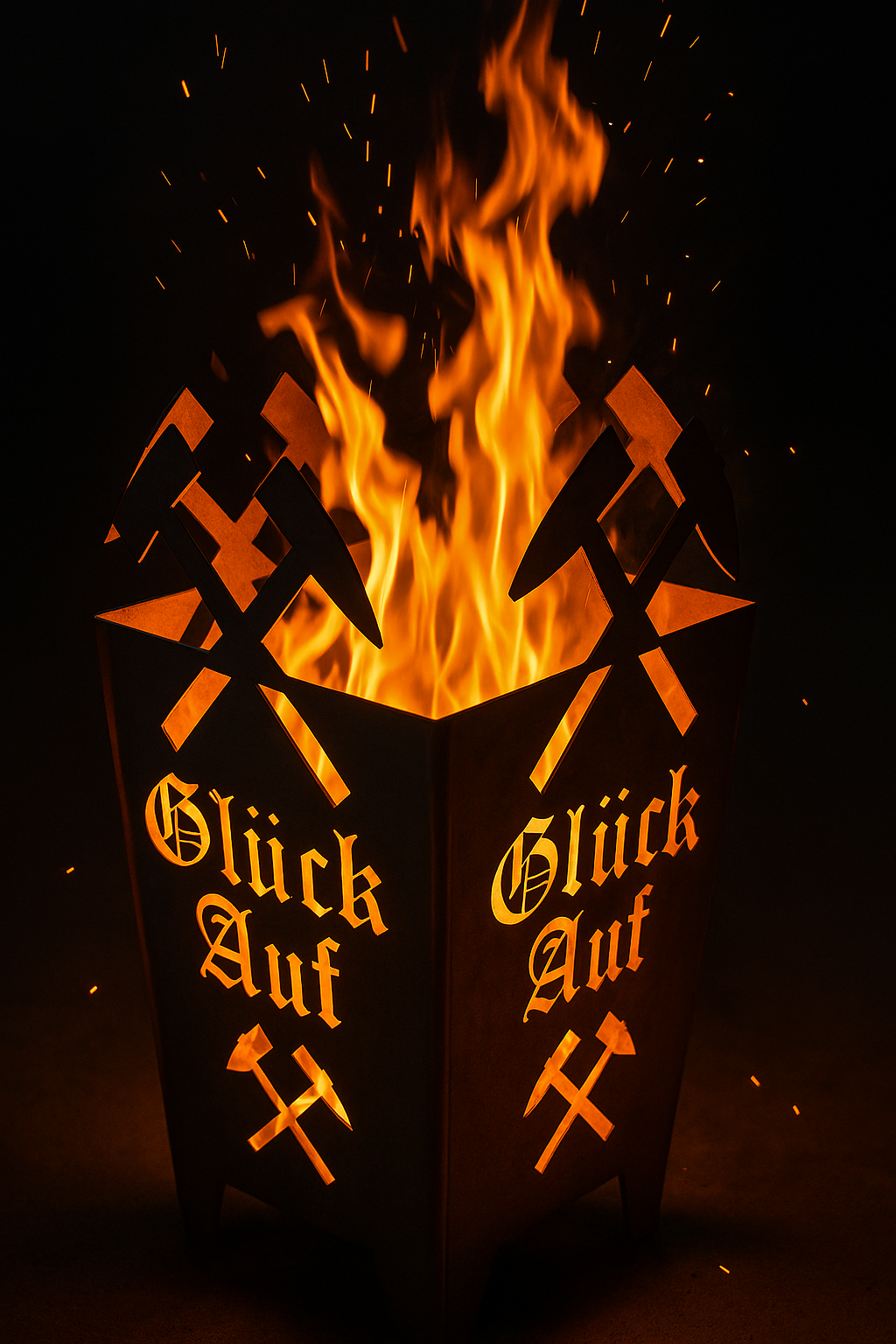 Feuerkorb Glück Auf 75cm