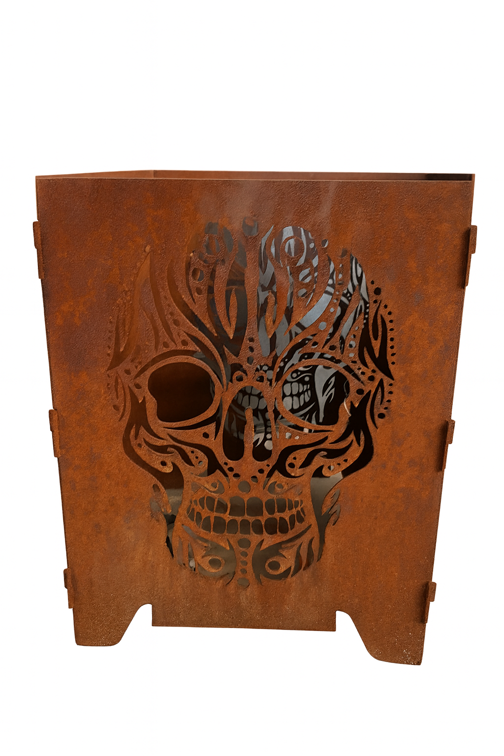 Feuerkorb Totenkopf 50cm steckbar